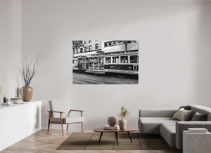 Market Street Trolley - Large Print