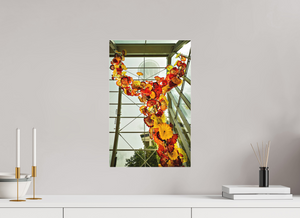 Chihuly Glass with Space Needle