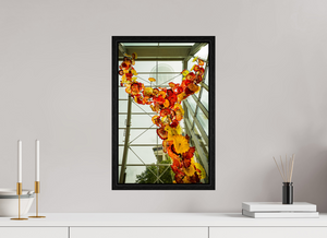 Chihuly Glass with Space Needle