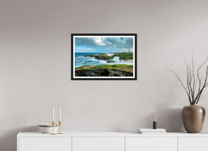 Waves Crashing on the Beach