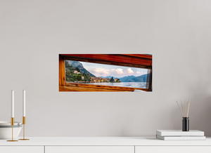 Window into Lake Como