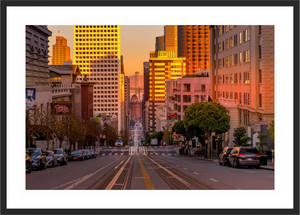 Sunset in San Francisco