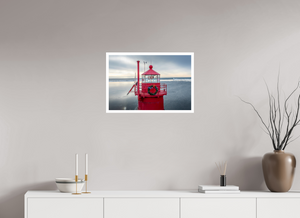 Winter Glow at Muskegon Lighthouse