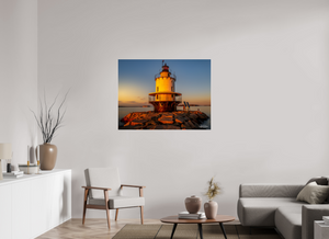 Golden Hour at Spring Point Ledge Lighthouse