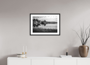 Serenity on the Water – Lake Tahoe in Black and White
