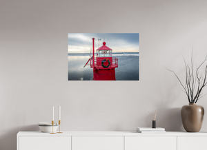 Winter Glow at Muskegon Lighthouse