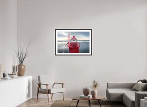 Winter Glow at Muskegon Lighthouse