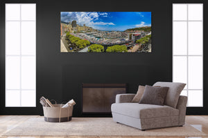 The Monaco Harbor on Raceday