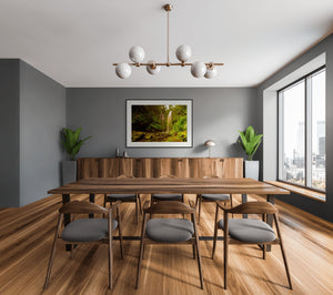 Water falls into Paradises’ Pool