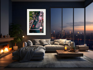 Starting Grid at 2022 Monaco GP