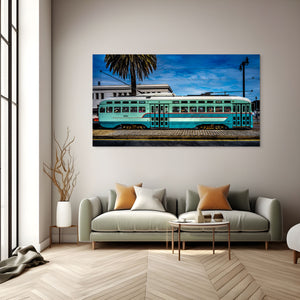 Street Car in San Francisco - Large Print