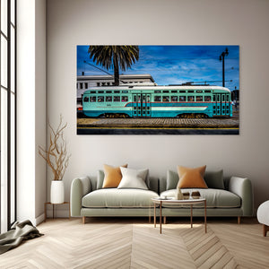 Street Car in San Francisco - Large Print
